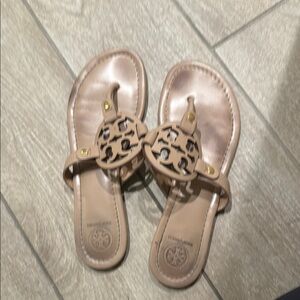 Tory Burch Tan Miller Sandals